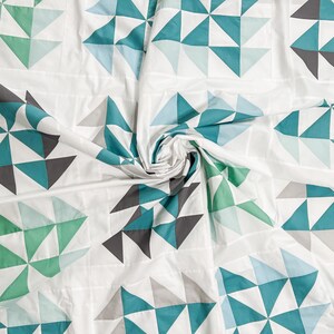 Tumbling Sea Glass Quilt Pattern PDF Quilt Pattern Baby Quilt Simple