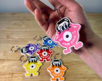 Jam Bro NFC Keychain for Spotify or Apple Music - Tap To Listen in the Gym/Working Out - Gym Gift