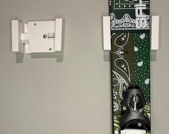 Adjustable Ski Mount Set - Wall Mount Your Skis with Ease - Mounting Hardware Included!