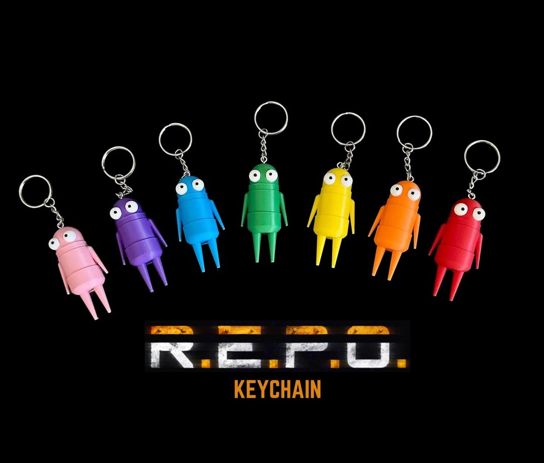 REPO Keychain - 3D Printed Replica from R.E.P.O Horror Game. Great