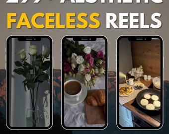 299+ Reels estéticos sin rostro Plr Mrr, Reels de IG, Videos de Instagram sin rostro, Videos estéticos de alta calidad, Reels de Tiktok, Productos digitales Mrr