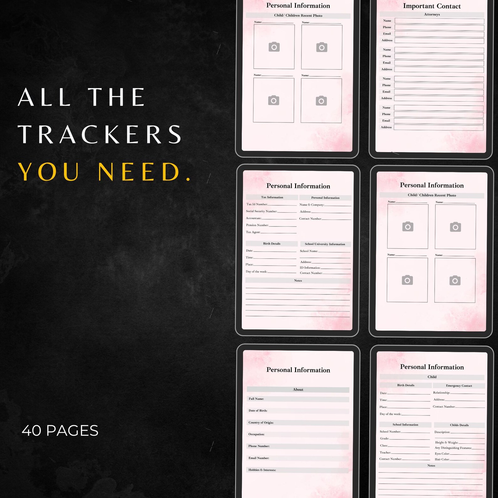 End of Life Planner PLR & MRR, Canva Templates, Self Care Journal, Plr ...