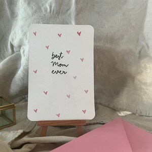 Postkarte "Best Mom ever"