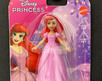 Disney Princess Collectible Figurine Ariel Character Mini Doll Figure Cake Topper or Party Favor Disney Princesses The Little Mermaid