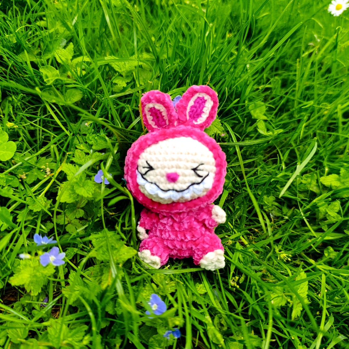 Labubu (mini Crochet Pattern) - Etsy