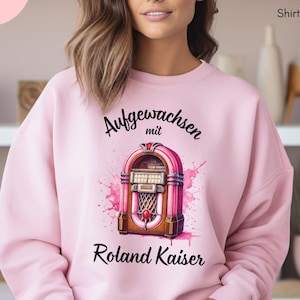 I più grandi successi di Roland Kaiser, T-Shirt Jukebox, Anni '80 e '70, Successi Schlager, Regalo per i fan di Roland Kaiser, Crescere, Maglietta da concerto