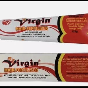 3X Virgin Hair Fertilizer | Anti-Dandruff, & Rapid Conditioning Hair Growth 125g