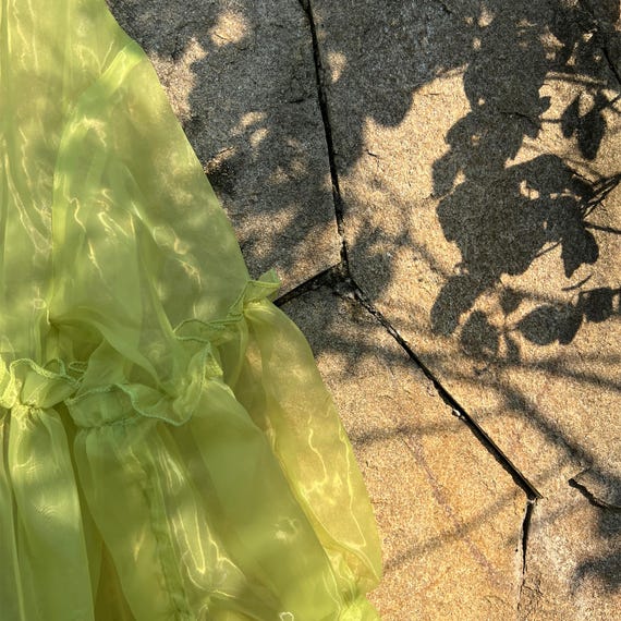 Layered Organza Overlay Dress, the Perfect Loose Gown for Layered Organza Overlay Dress, the Perfect Loose Gown for