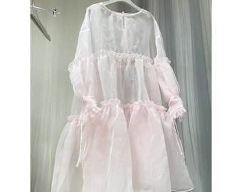 overdue flair ♥ TUBE TOP ORGANZA DRESS /追跡付 ZARA ZW NEW WOMAN MIDI DRAPED TULLE HALTER SUMMER DRESS