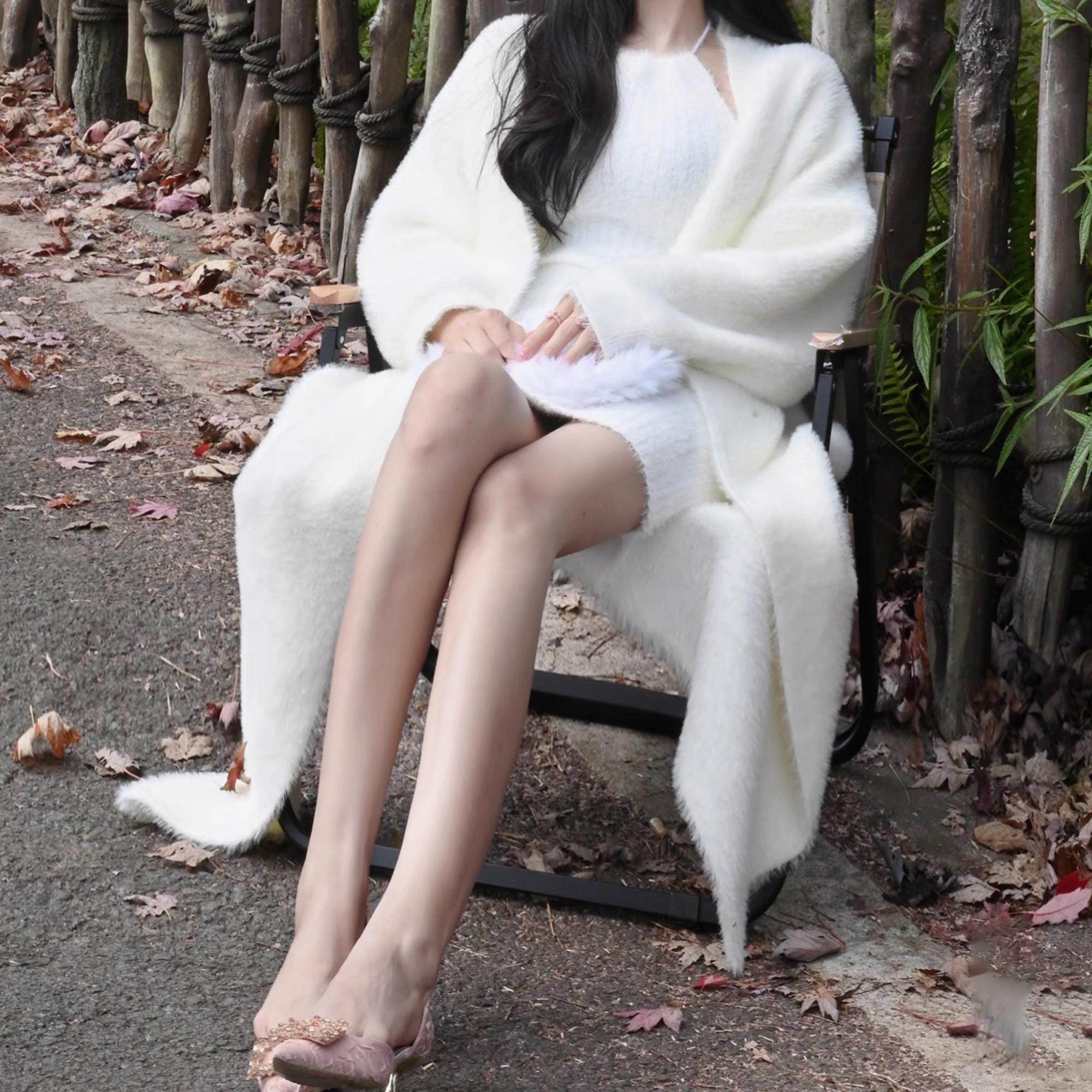 White Maxi Coat - Etsy