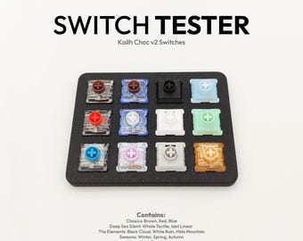 Choc v2 Switch Testing Kit (Kailh, flache mechanische Schalter)