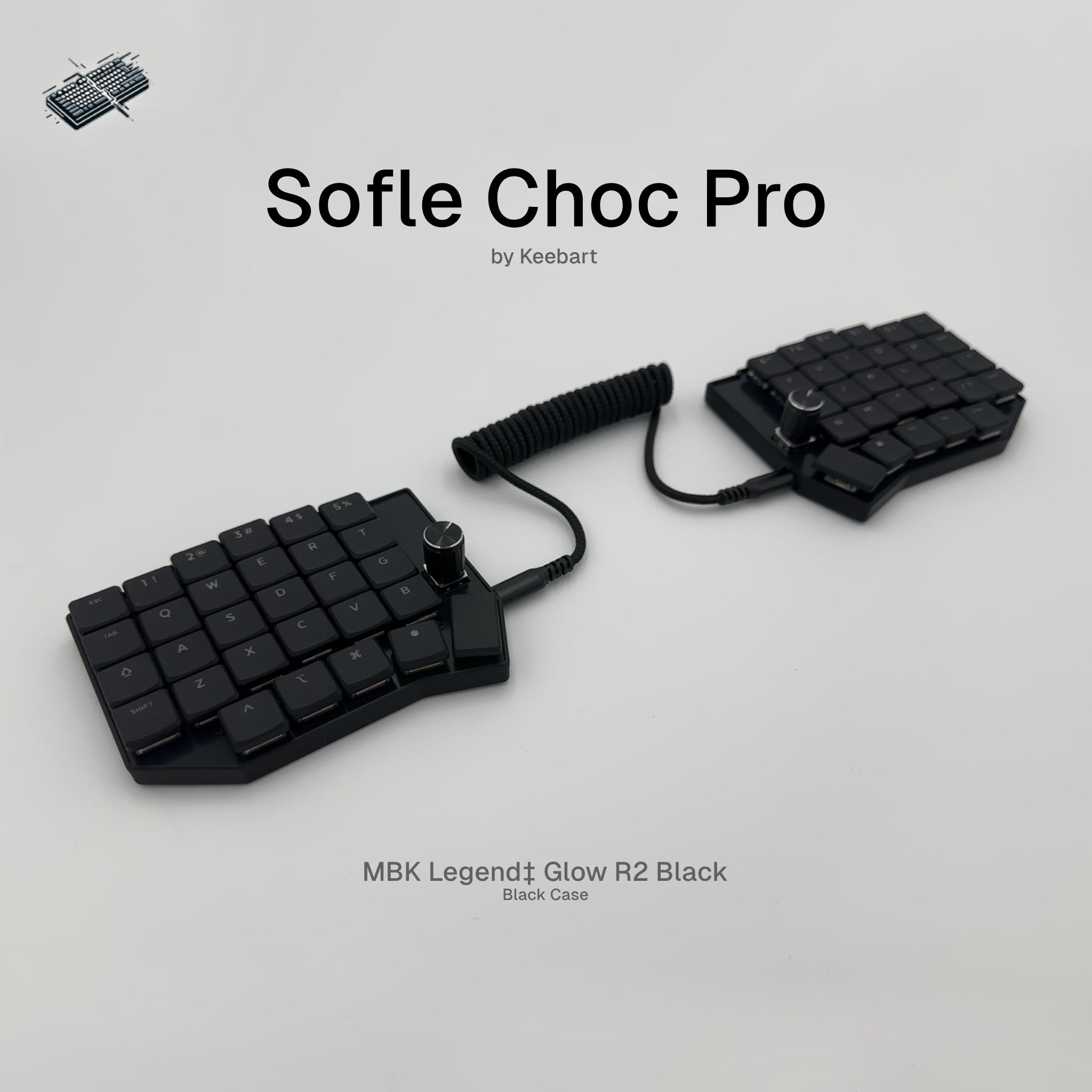Sofle Choc Pro Split Keyboard - Ergonomic Keyboard With 58 Sofle Choc Pro Split Keyboard - Ergonomic Keyboard With 58