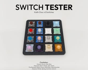 Choc v2 Switch Testing Kit (Kailh, flache mechanische Schalter)