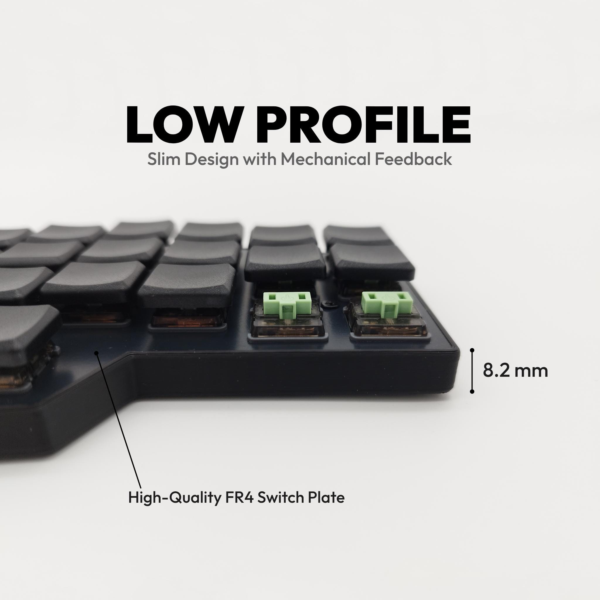 Corne Choc v4.1 USB-C 分割キーボード - エルゴノミクス