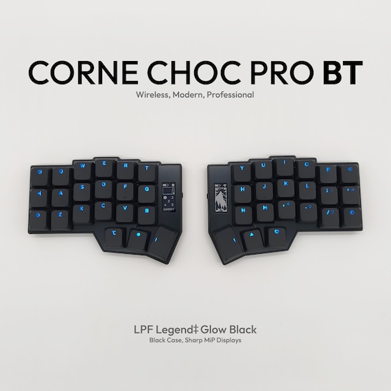 キーボード Corne V4 Chocolate x Cerakey Blue Crazed 114 Keys Blue Crazed Ceramic Keycaps Set | Cerakey