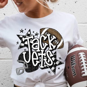 Jackets Football PNG: Sublimation & DTF Digital Design