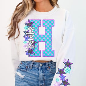 HAWKS png, Hawks digital for sublimation & dtf, preppy varsity school spirit png, Hawks school spirit png, checker hawks png