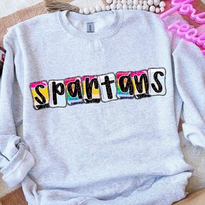 SPARTANS png, Spartans digital for sublimation & dtf, school spirit png, Spartans school spirit png, back to school png, Spartans mascot