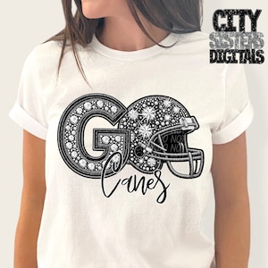 GO CANES png, rhinestone faux embroidery canes png, rhinestone mascot png, digital for sublimation & dtf, rhinestone canes