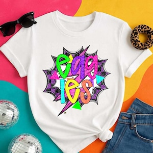 EAGLES png, Eagles digital for sublimation & dtf, bright school spirit png, Eagles school spirit png, 80&#39;s Eagles png, Eagles mascot png