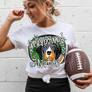 GREYHOUNDS FOOTBALL png, Greyhounds football digital for sublimation & dtf, Greyhounds png, Greyhounds Game Day png, Greyhound Nation png