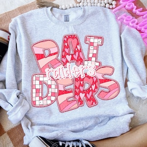 RAIDERS VALENTINES DAY digital for sublimation and dtf, Raiders school spirit png, Raiders png, Raiders mascot png