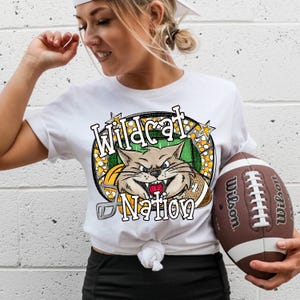WILDCATS FOOTBALL png, Wildcats football digital for sublimation & dtf, Wildcats png, Wildcats Game Day png, Go Wildcats, Wildcat Nation png