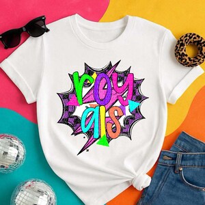 ROYALS png, Royals digital for sublimation & dtf, bright school spirit png, Royals school spirit png, 80&#39;s Royals png, Royals mascot