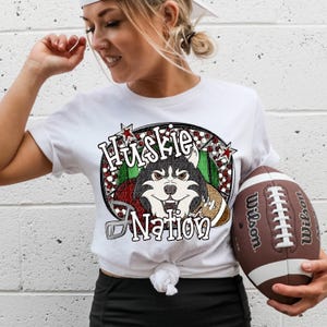 HUSKIES FOOTBALL png, Huskies football digital for sublimation & dtf, Huskies png, Huskies Game Day png, football mom png, Huskie Nation png