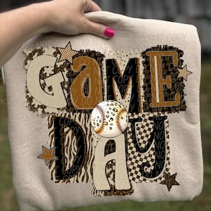 BASEBALL GAME DAY png, baseball digital for sublimation & dtf, Baseball mom png