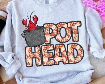 POT HEAD png, lustiger Mardi Gras digital für Sublimation & dtf, Mardi Gras png, Fatstifter png, Kunststickerei Mardi Gras png, Crawfish png