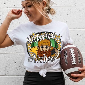 MUSKETEERS FOOTBALL png, Musketeers football digital for sublimation & dtf, Musketeers png, Musketeers Game Day png, Musketeer Nation png