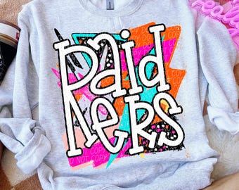 Raiders Mascot PNG: School Spirit Sublimation Design (Digital Download)