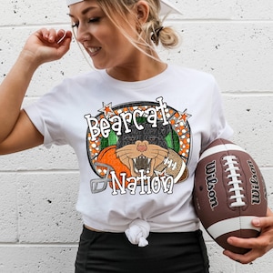 BEARCATS FOOTBALL png, Bearcats football digital for sublimation & dtf, Bearcat Nation png, bearcats png, Bearcats Game Day png, Go Bearcats
