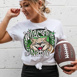 WILDCATS FOOTBALL png, Wildcats football digital for sublimation & dtf, Wildcats png, Wildcats Game Day png, Go Wildcats, Wildcat Nation png