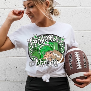 TROJANS FOOTBALL png, Trojans football digital for sublimation & dtf, Trojans png, Trojans Game Day png, Go Trojans png, Trojan Nation png