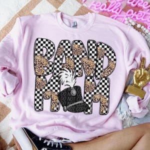 BAND MOM png, leopard checker band mom png, Band Mama digital for sublimation and dtf, marching band mom png