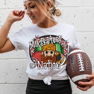 MUSKETEERS FOOTBALL png, Musketeers football digital for sublimation & dtf, Musketeers png, Musketeers Game Day png, Musketeer Nation png