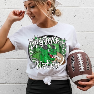 DRAGONS FOOTBALL png, Dragons football digital for sublimation & dtf, Dragons png, Dragons Game Day png, football mom png, Go Dragons png