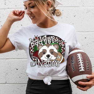 BADGERS FOOTBALL png, Badgers football digital for sublimation & dtf, Badgers Nation png, badgers png, Badgers Game Day png, Go Badgers png