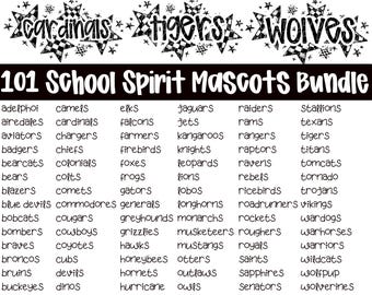 SCHOOL SPIRIT BUNDLE, 101 Mascots bundle png, checker school spirit png, mascot google drive, black and white mascot png