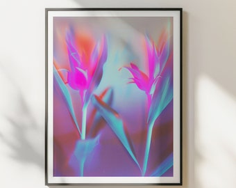 No. 12 - Sonrojarse - V / Arte de IA imprimible