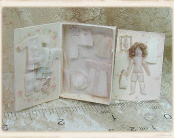 1:12 scale KIT Victorian Doll in Presentatiion Box Kit, also makes a Quarter Scale Girl DK020