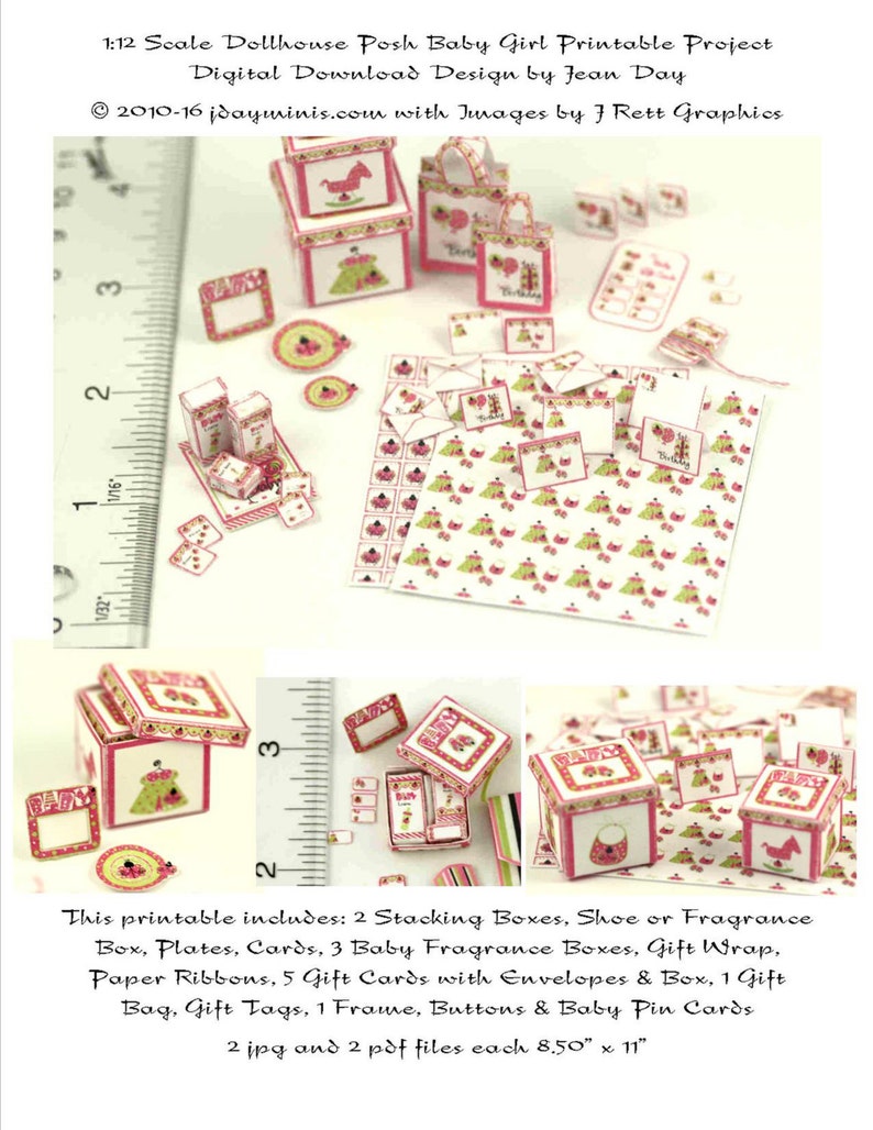 1:12 Scale Dragonfly International Sewing Basket Kit
