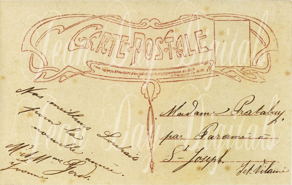 Carte Postale Ancienne Chemnitz 1906 – Auberge Gablenz – Art Nouveau