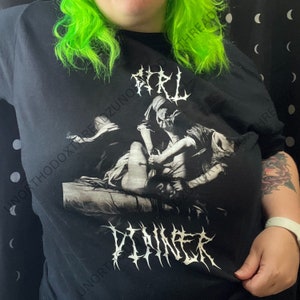 Girl Dinner Judith Beheading Holofernes Feminist T-Shirt