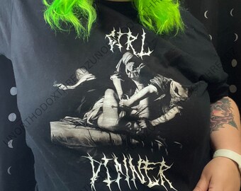 Girl Dinner Judith Beheading Holofernes Feminist T-Shirt