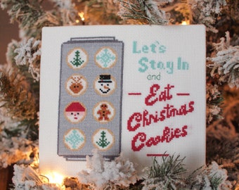 Christmas Cookies Cross Stitch Pattern pdf, Christmas Stitching