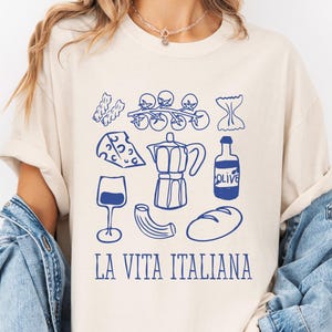 Italian Summer T-Shirt: La Dolce Vita Comfort Colors Tee