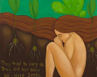 Mexican Proverb Inspirational Hummingbird Painting - CANVAS GICLEE -  Wall Art & Home Decor